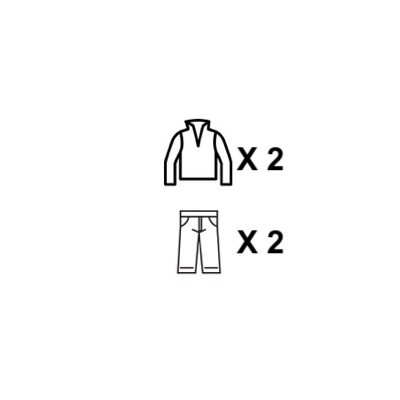 PACK : 2 Costumes (2 vestes + 2 pantalons)